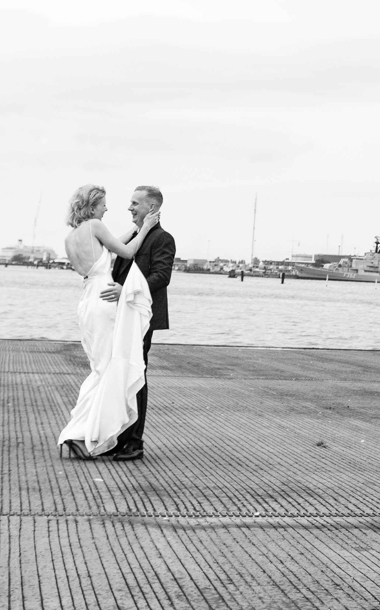 Rigtig brud Natasha i Couture-Stuen brudekjole