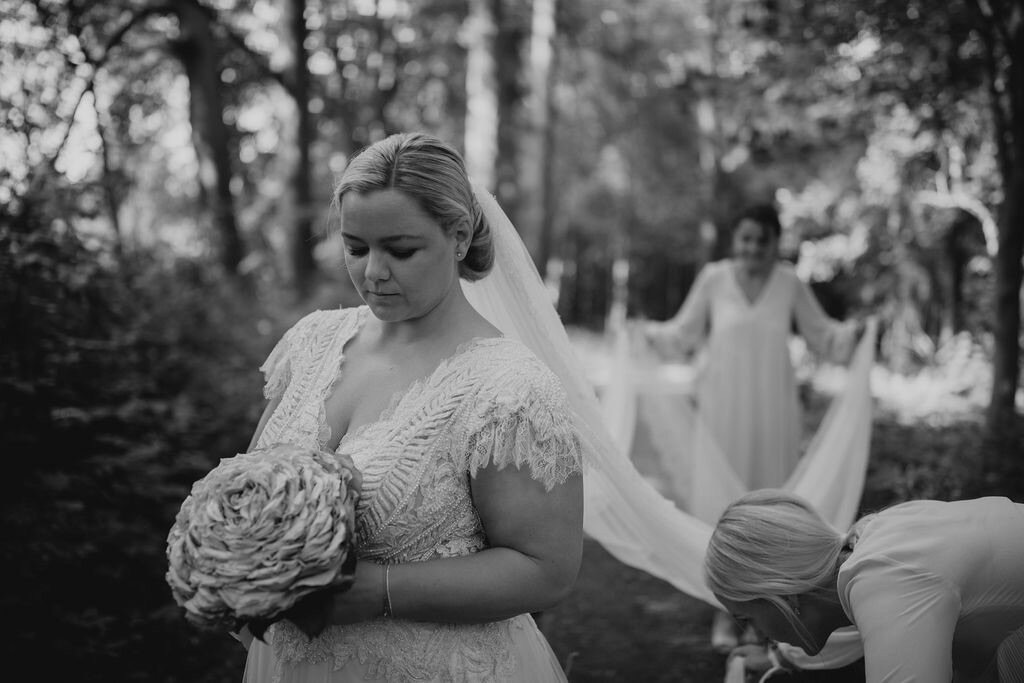 Rigtig brud i Couture-Stuen brudekjole