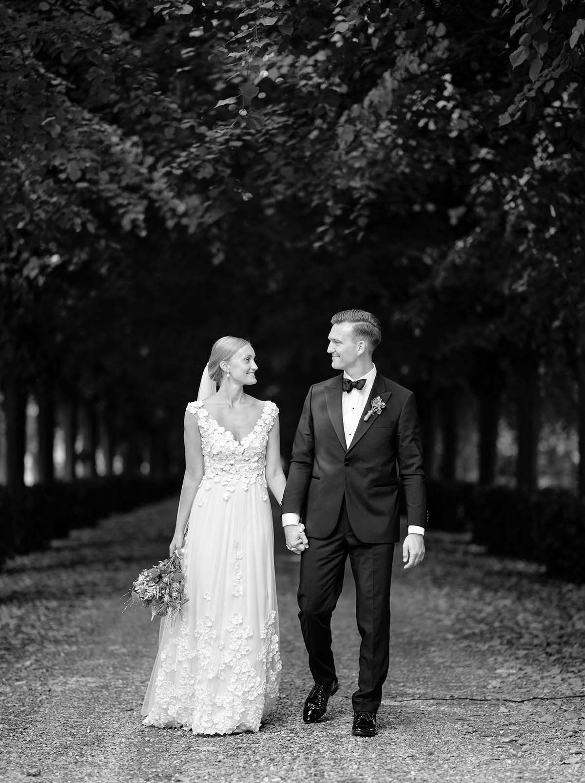 Rigtig brud Amalie i Couture-Stuen brudekjole