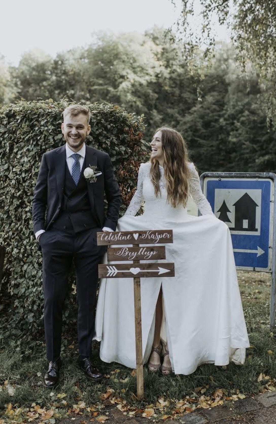 Rigtig brud i Couture-Stuen brudekjole