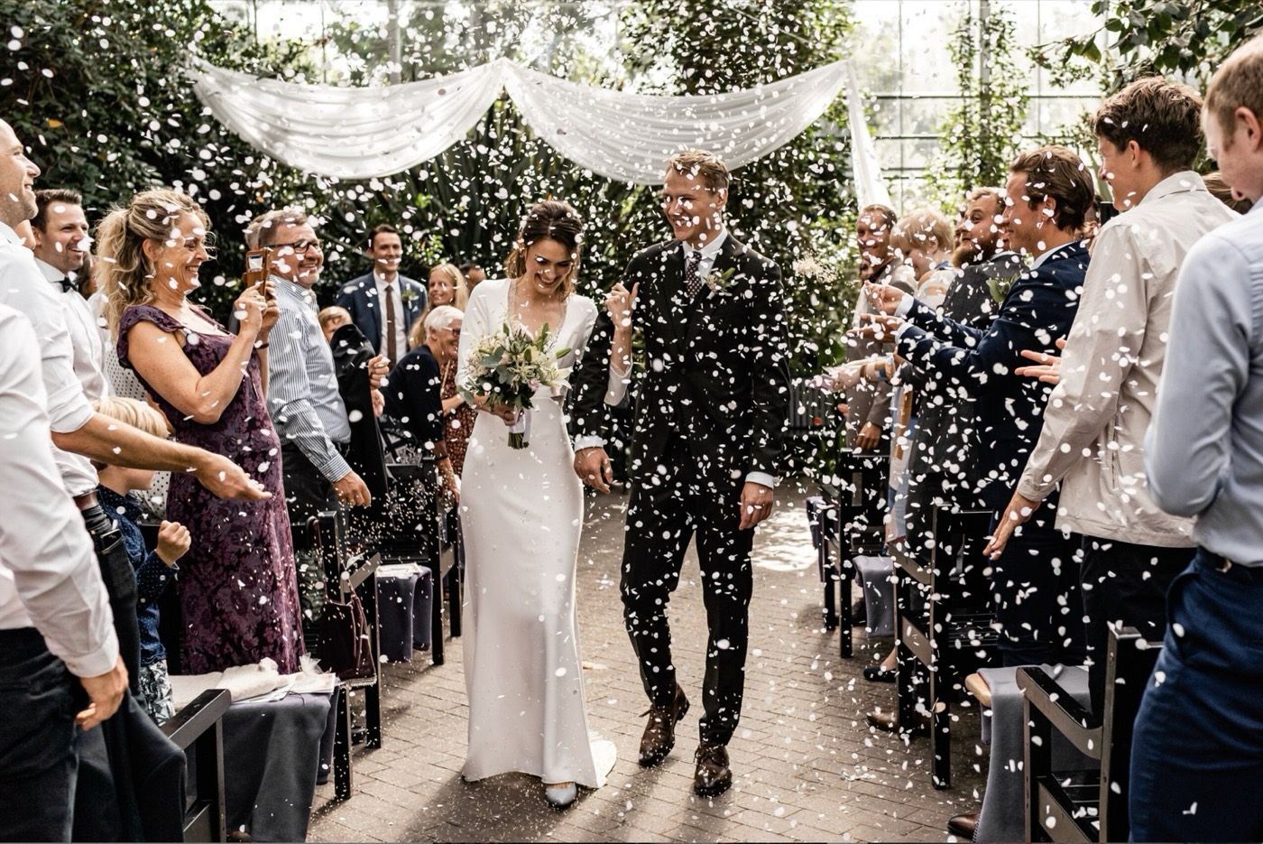 Rigtig brud i Couture-Stuen brudekjole
