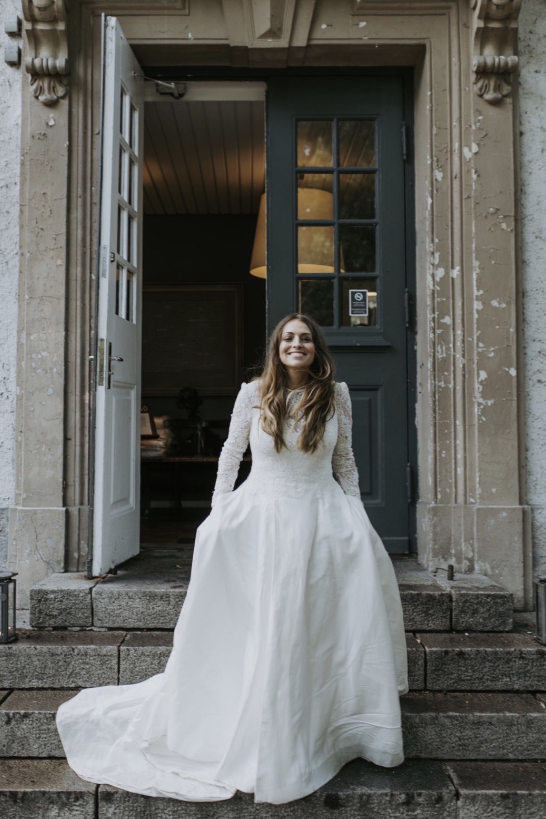 Rigtig brud i Couture-Stuen brudekjole