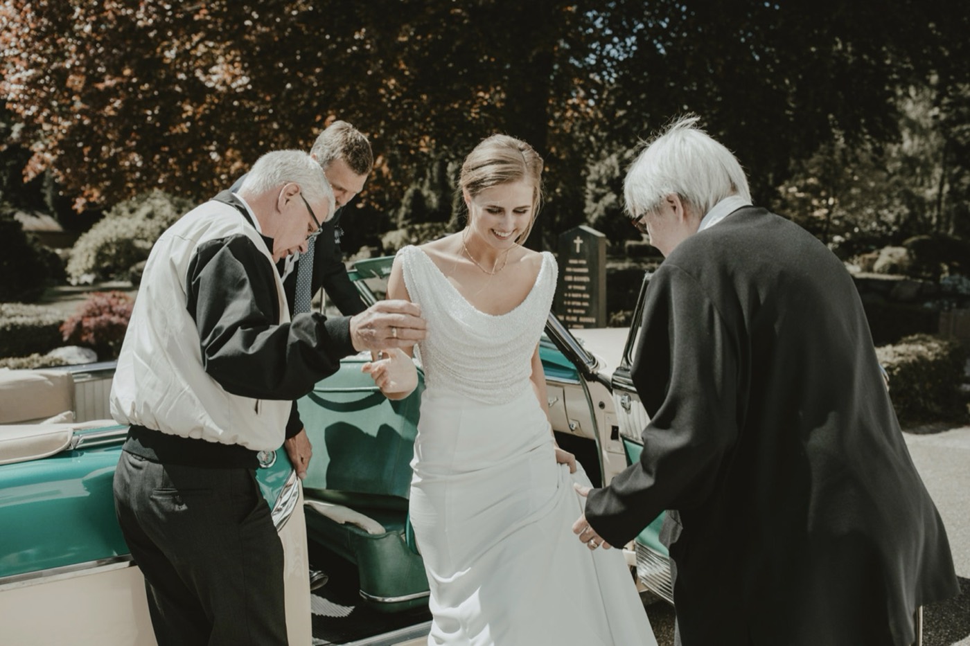 Rigtig brud i Couture-Stuen brudekjole